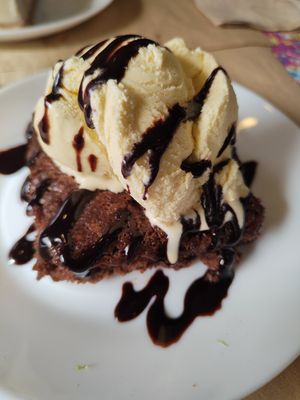 Brownie at Mexican Vlend in A Coruna