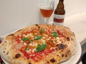 An amazing pizza place at Plant A Pizza in Antwerpen