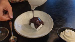 Mini Dame Blanche at Plant A Pizza in Antwerpen