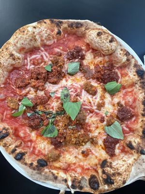 Mamma something spicy Pizza  at Plant A Pizza in Antwerpen