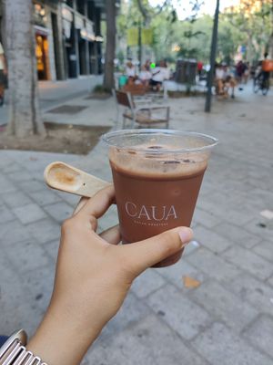  at CAUA Cacao Roasters in Barcelona