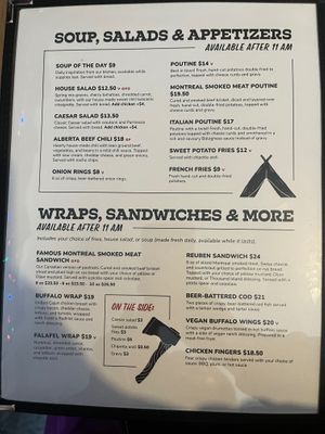  at Bill Peyto's Cafe in Lake Louise