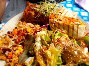 The Assiette super Chouette at Greedy Guts in Caen