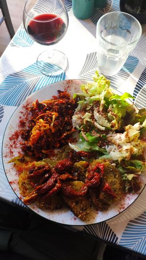 Garli'hic Bread at Greedy Guts in Caen