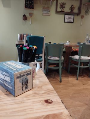 Inside at Greedy Guts in Caen