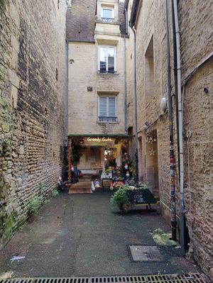 The restaurant at Greedy Guts in Caen