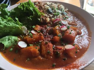 Curry  at Greedy Guts in Caen