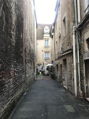 Front at Greedy Guts in Caen