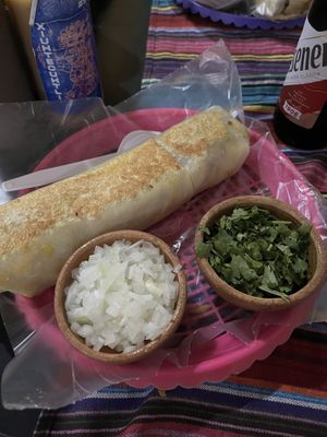 Xl burrito   at Xolos Mexican Food in Santa Ana
