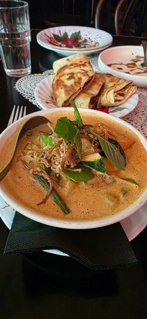 Red curry with tofu at Cookie in Melbourne