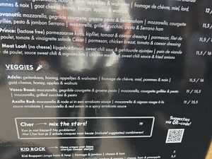 Where are the vegan options?? at Croque 'n Roll Leuven in Leuven