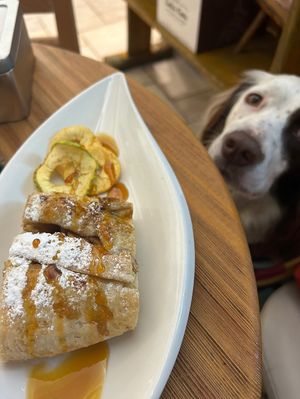 Strudel alla mela   at Pasticceria Dolci Note in Andalo