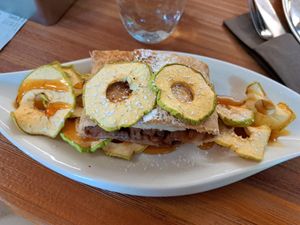 Strudel di mele vegan at Pasticceria Dolci Note in Andalo