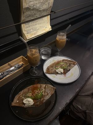 Avocado crepe  at anthrop. in Tokyo