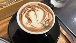 Hot cocoa   at anthrop. in Tokyo