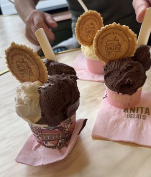   at Anita Gelato in Queenstown