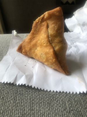 Samosa at Chhappan Bhog in Abu Dhabi