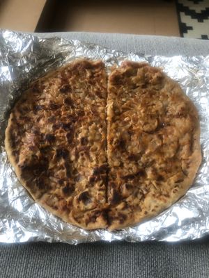 Onion paratha  at Chhappan Bhog in Abu Dhabi