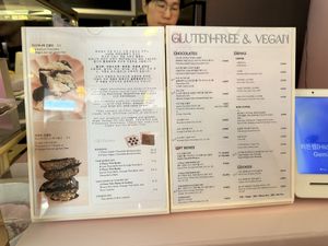 Menu  at Hidden Gem in Seoul