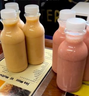 Tropical Jawn Smoothie, Red Dragon Smoothie  at The Activation Lab in Greensboro