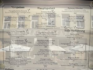 Aktuelle Speisekarte  at Restaurant Käthe in Rostock