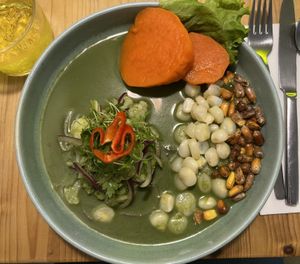 Vegan ceviche  at Choclo Ceviche Restaurant in Lisbon