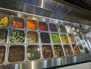 Toppings at Cultures - Scarborough Town Centre in Toronto