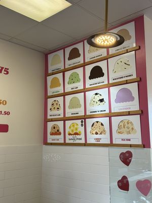 Menu, including vegan options   at Millie's in Wexford