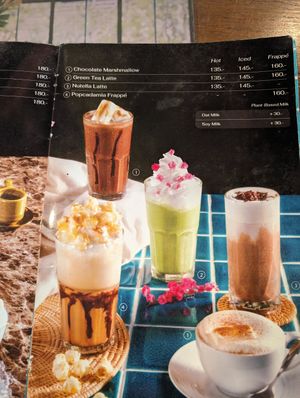 Some of drinks at Hern Coffee And Bistro in Phuket