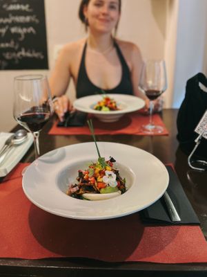   at Vino y Rosas Home Food in Granada