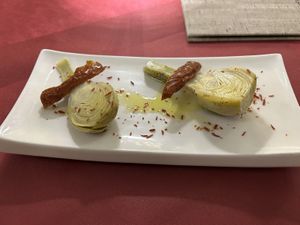   at Vino y Rosas Home Food in Granada