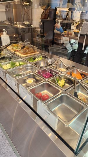 Salad bar at Inside in Atsugi