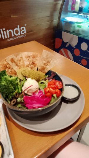 Falafel Bowl at Olinda in Merida