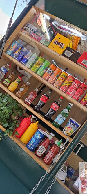 Drinks at Le Kiosque Vert - Hot-Dogs in Paris