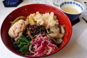 Today's bowl + Sobacha at Guinga in Paris