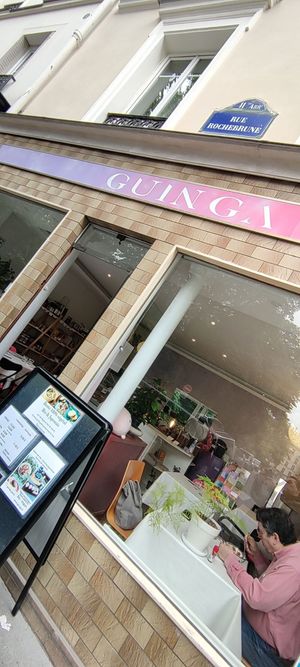 Facade at Guinga in Paris