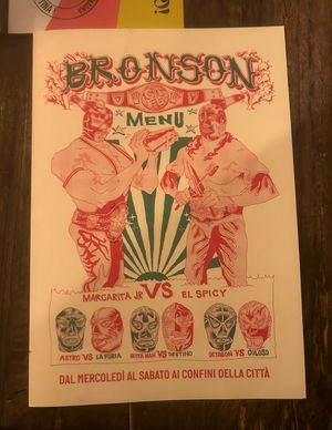 Menu  at Bronson Café e Cucina in Ravenna