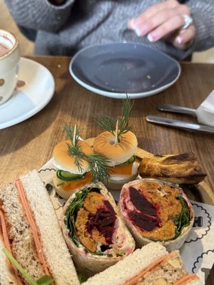 Vegan afternoon teaa  at The Bake House in Runcorn