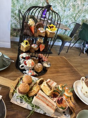 Vegan afternoon teaa  at The Bake House in Runcorn