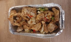 Salt n pepper mock chicken at Nite Nite in Wilmslow