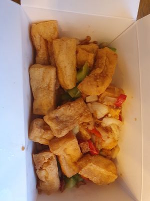 Salt n pepper tofu at Nite Nite in Wilmslow