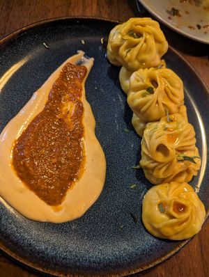 Momos at Momo Ghar in Toronto