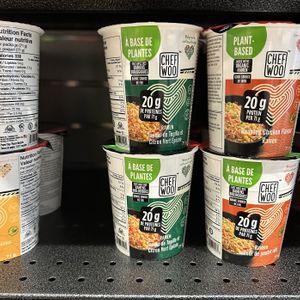 Plant-Based Ramen Cups  at The Health Shoppe  in Toronto