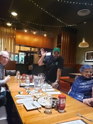 Enjoyed dinner at Benaras this evening. Rahul says hello and invites you to come try the food. at Benaras in Edmonton