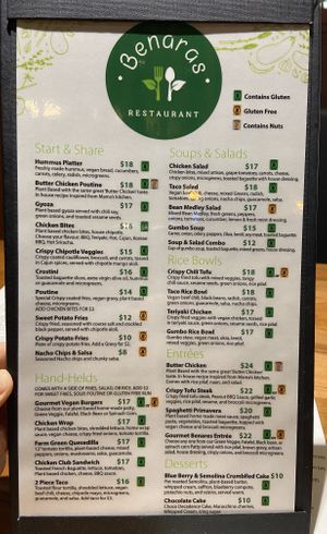   at Benaras in Edmonton