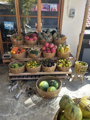 Freshness  at Pregnant Coconut Caffe in Jimbaran