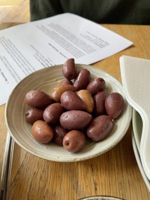 Olives  at Fabus in Amsterdam