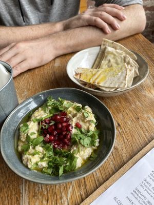Baba ganoush  at Fabus in Amsterdam
