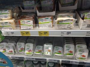 Auswahl an Aufstrichen at Albert Supermarket  in Karlovy Vary