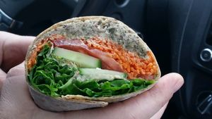 Sandwich : Le pate de noix at Snack Bar Sante Bonne Bouffe in Granby